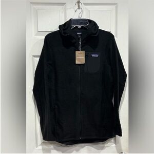 Patagonia Women's Medium R1 Air Full-Zip Jacket Hoody Black NWT Lightweight